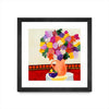 \"Taking In The Love\" Matted and Framed Black 36x36 Wall Art