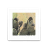 \"Desert Dreams Ii\" Matted and Framed White 36x36 Wall Art
