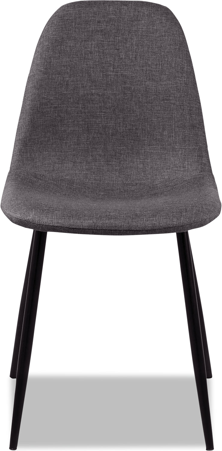 Wilma Dining Chair Grey The Brick
