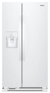 Whirlpool 36\" 25 Cu. Ft. Side-by-Side Refrigerator - White - WRS325SDHW