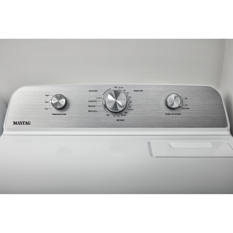 Maytag 7 Cu. Ft. Electric Dryer White YMED4500MW The Brick