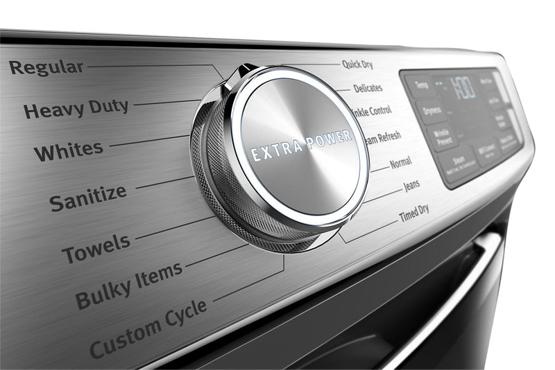 Maytag 7.3 Cu. Ft. Smart Electric Dryer with Steam - Metallic Slate - Stackable - YMED8630HC