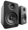 Kanto YU4 Powered Bluetooth Bookshelf Speakers with Phono Preamp for Turntable - YU4MB