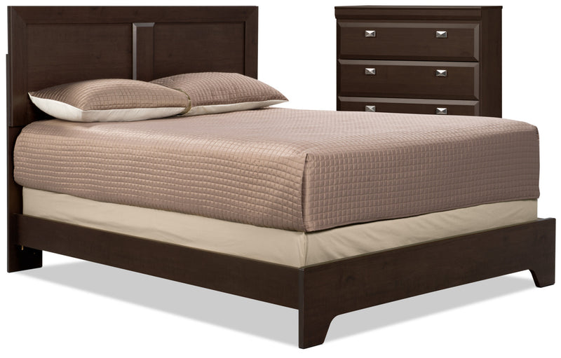 Yorkdale 4-Piece Queen Bed and Chest Package