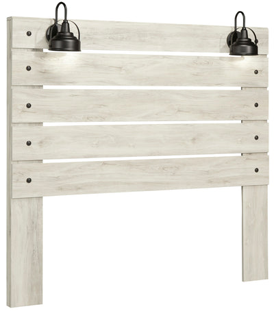 Abby Queen Panel Headboard - White