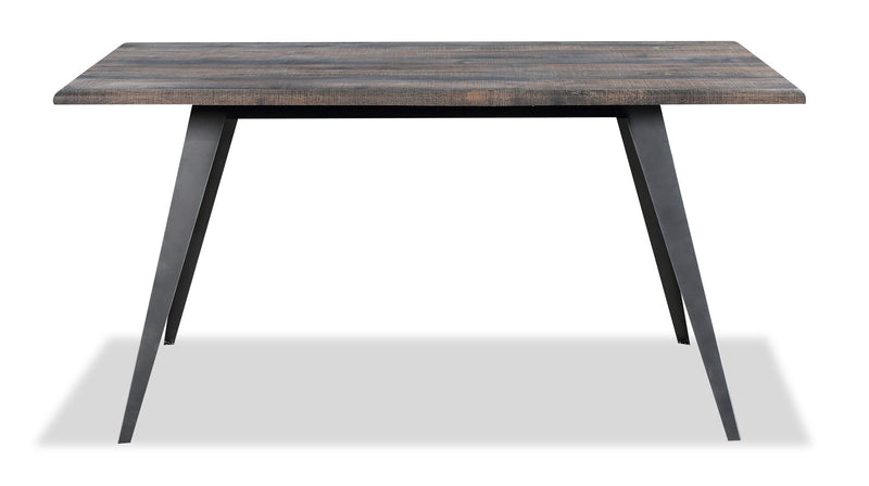 Amos Dining Table, Metal, 60\"W - Grey
