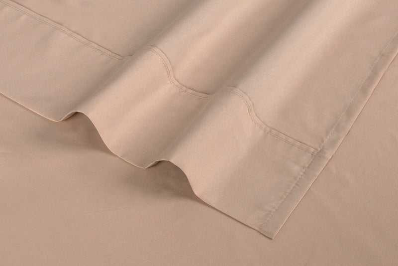 BEDGEAR® Basic 4-Piece Queen Sheet Set - Sand