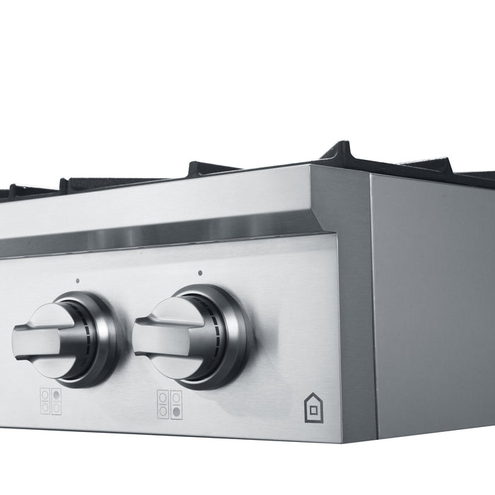 Ancona 36\" Commercial Style Slide-In Gas Cooktop - AN-2161
