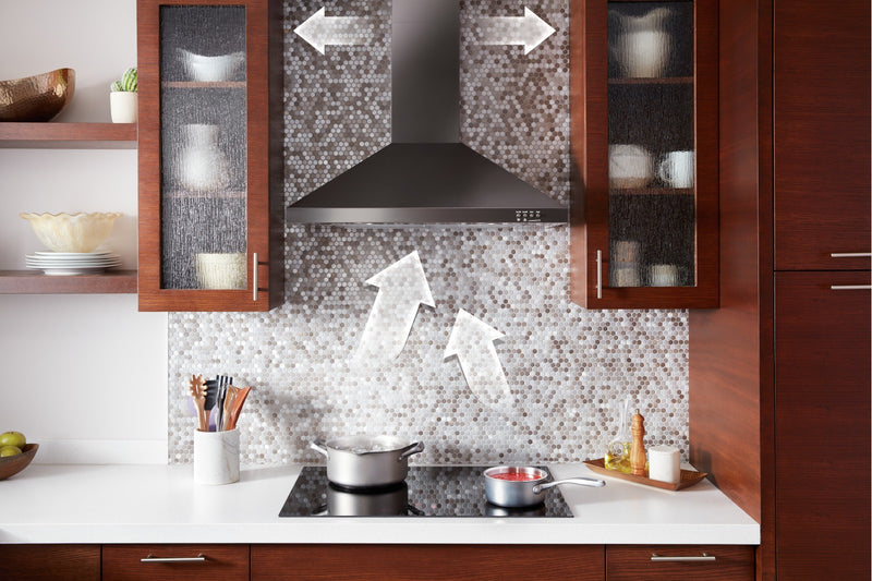 Whirlpool 36\" Contemporary Wall Mount Range Hood - WVW53UC6HV