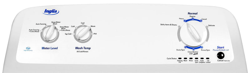 Inglis 4.0 Cu. Ft. Top-Load Washer - White - ITW4871FW