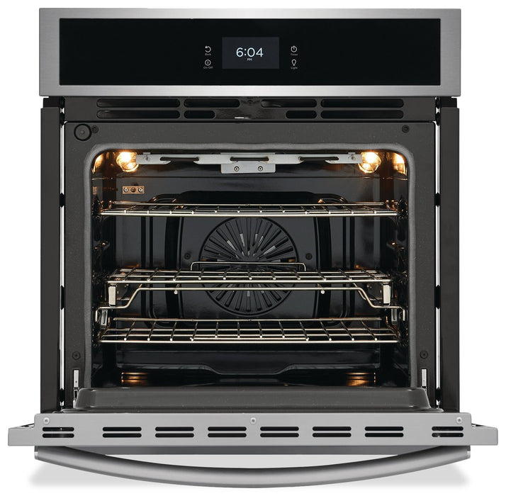 Frigidaire Gallery 27\" 3.8 Cu. Ft. Electric Single Wall Oven with Total Convection - Smudge-Proof® Stainless Steel\t - GCWS2767AF