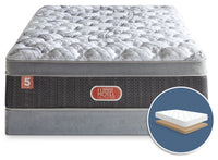 Beautyrest® Hotel Diamond 5 Plush Euro-Top Low-Profile Full Mattress Set