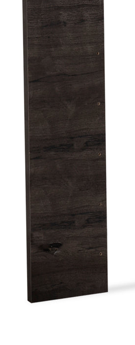 Grayson Panel Headboard, Made in Canada, Rustic, Dark Grey - King Size