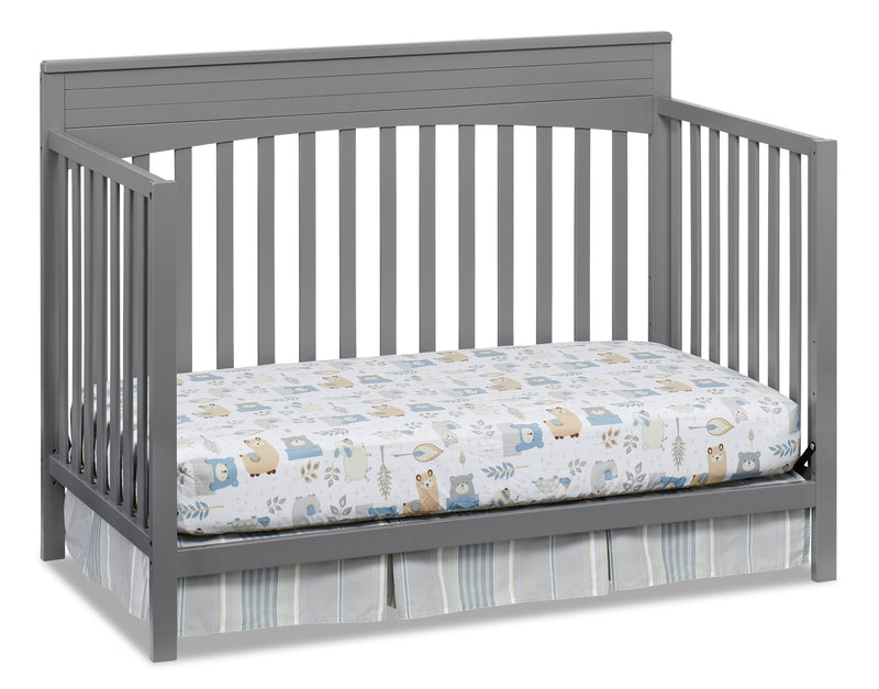 Harper 4in1 Convertible Baby Crib & Full Bed Set with Conversion