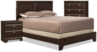 Yorkdale 5-Piece Queen Bedroom Package with Chest and Nightstand