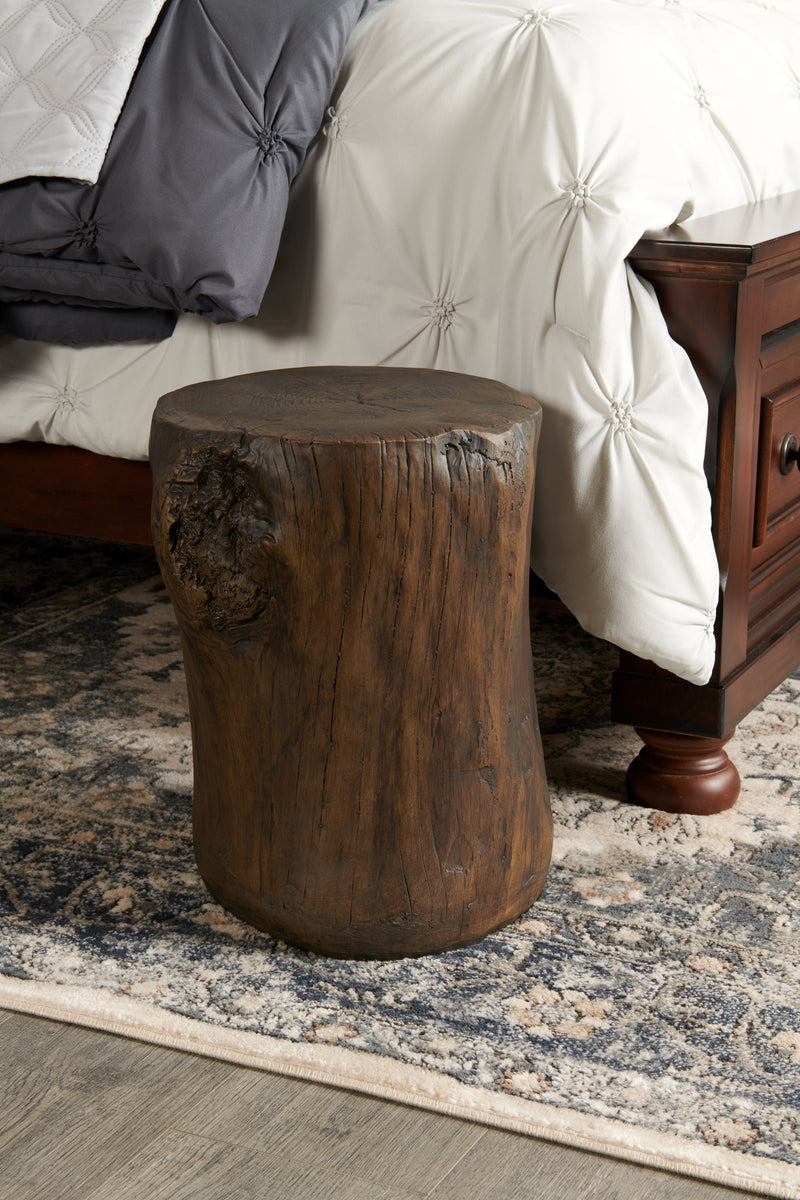 Jordy Ottoman Accent Table Black The Brick