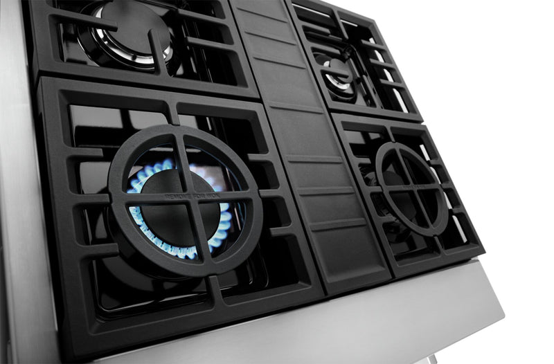 KitchenAid 30\" 4-Element Gas Cooktop - Stainless Steel - KCGC500JSS