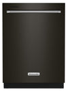 KitchenAid 24\" 44 dBA Built-In Top-Control Dishwasher with Third Rack - Black Stainless Steel with PrintShield™ Finish - KDTM404KBS