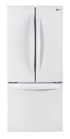 LG 30\" 22 Cu. Ft. French-Door Refrigerator - White - LRFNS2200W