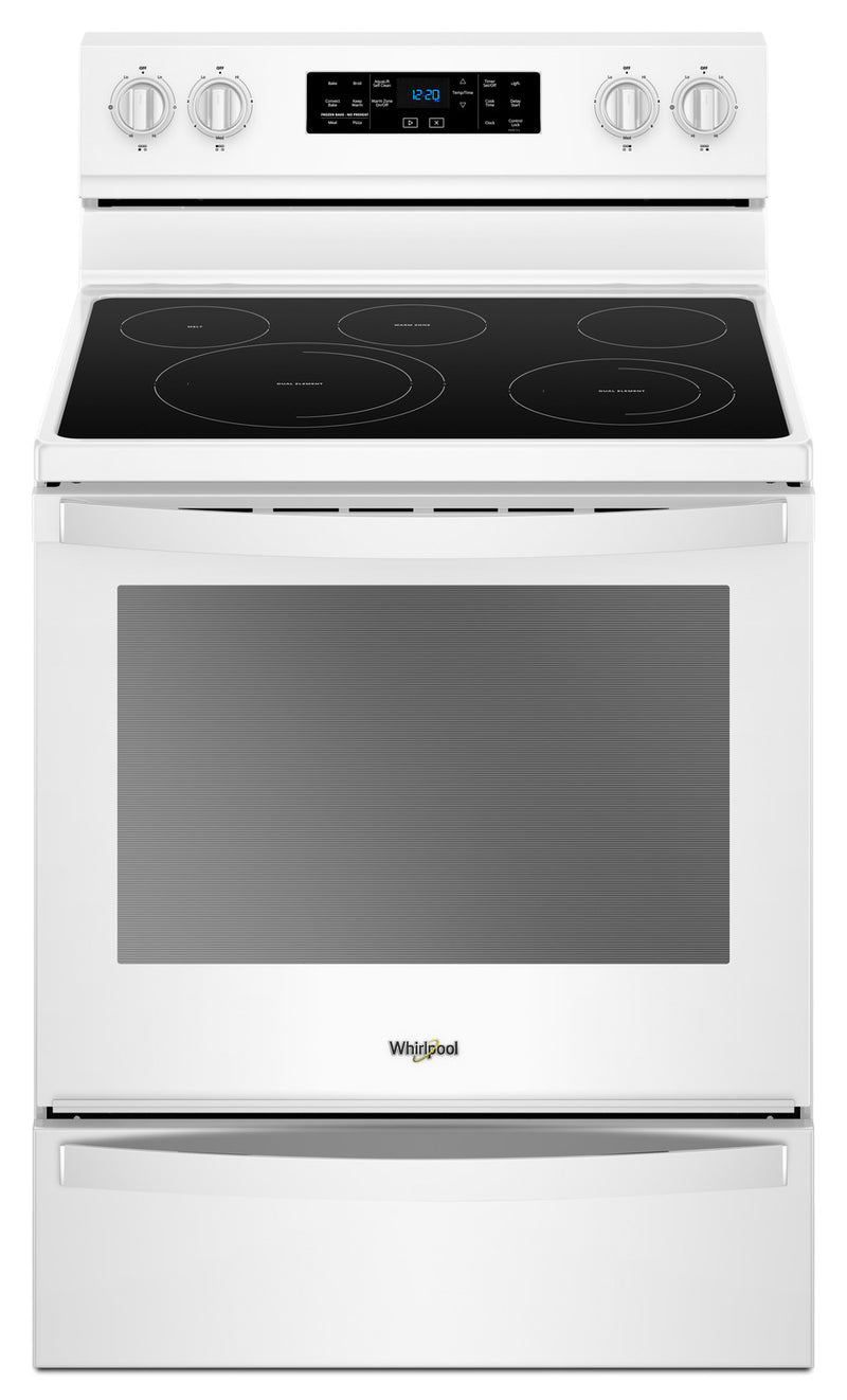 Whirlpool 6.4 Cu. Ft. Electric Range with AquaLift® and SelfClean