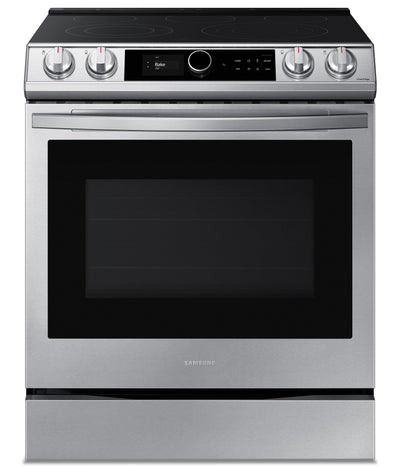 Samsung Bespoke 6.3 Cu. Ft. Slide-In Electric Range with True Convection – NE63T8711SS/AC
