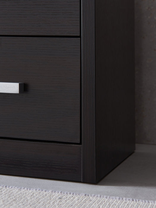 Owen 55\" Reversible Corner Office Desk with 4-Drawers & Cubbies - Espresso