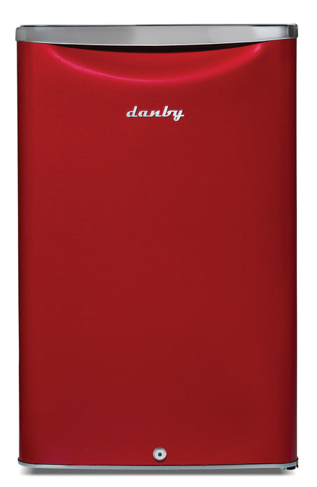 Danby 20.8\" 4.4 Cu. Ft. Single-Door Mini Fridge - Red - DAR044A6LDB