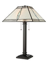 Rivers 29\" Tiffany Style Hand-Blown Glass Table Lamp