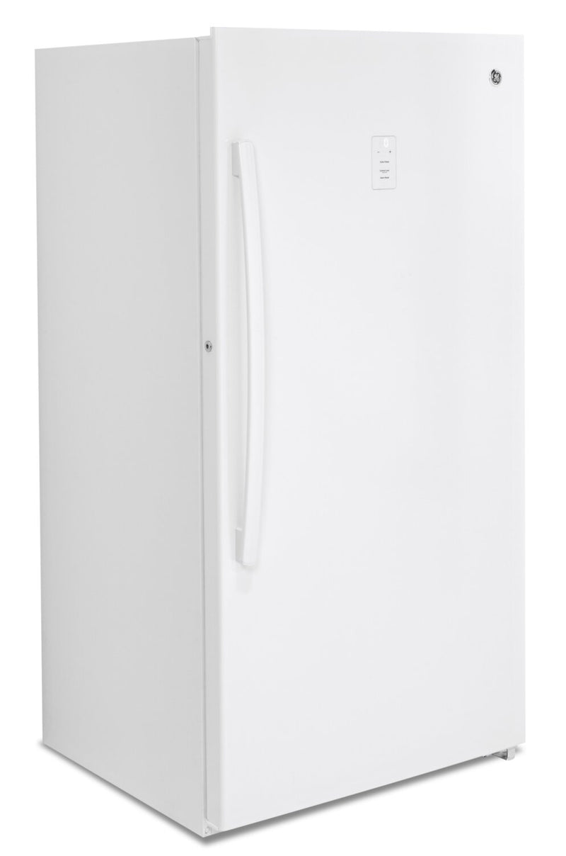 GE 17.3 Cu. Ft. Upright Freezer FUF17SMRWW The Brick