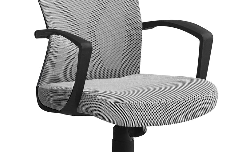 Dominic 23.5\" Office Chair with Mesh Back - Grey/Black