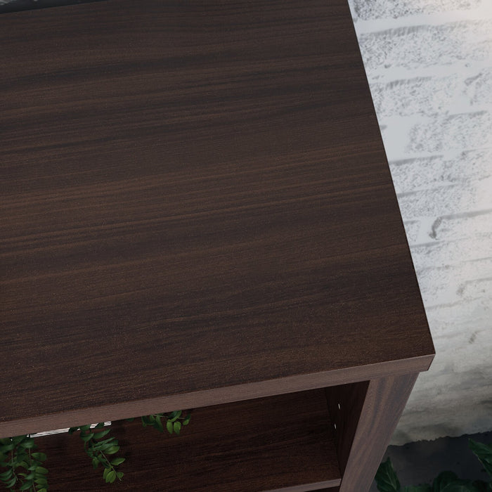 Affirm 34.8\" Commercial Grade 5-Shelf Bookcase - Noble Elm