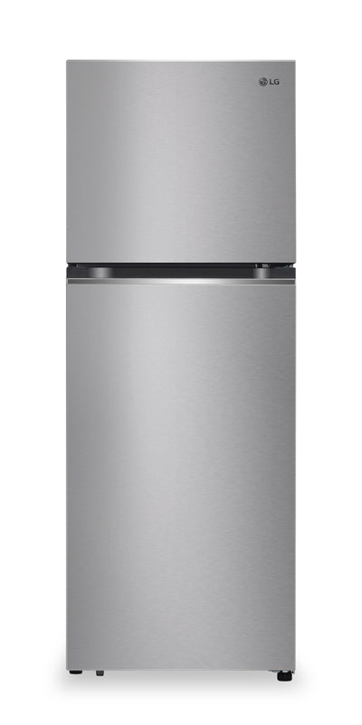 LG 24" 11 Cu. Ft. Top-Mount Refrigerator - Platinum Silver - LT11C2000V | Réfrigérateur LG de 11 pi³ et de 24 po à congélateur supérieur - argenté platine- LT11C2000V