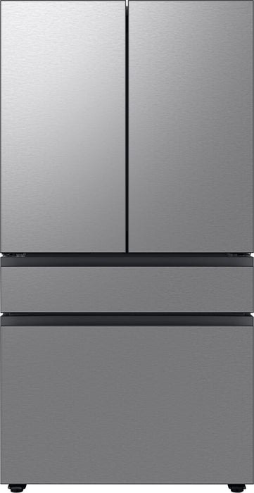 Samsung 36\" 22.8 Cu. Ft. BESPOKE 4-Door Counter-Depth Refrigerator - Stainless Steel - RF23BB8600QLAA