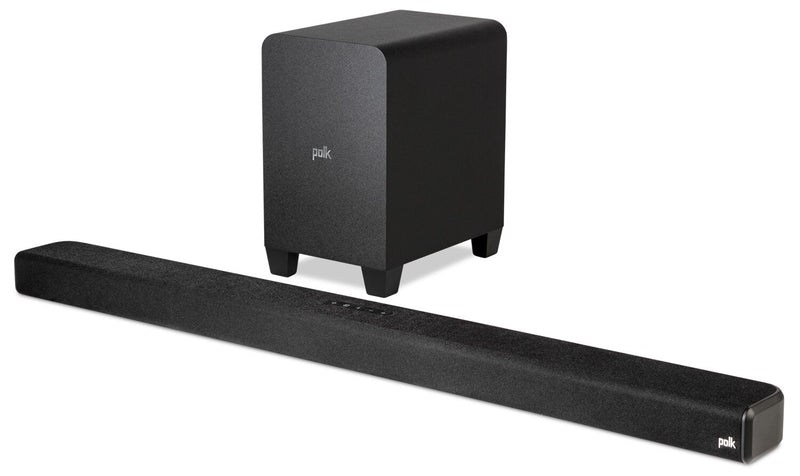 POLK 3.1.2 CH Dolby Atmos DTS:X 3D Audio Soundbar with Wireless Subwoofer (Signa S4)