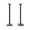 Kanto SP32PL 32\" Tall Bookshelf Speaker Floor Stands with Integrated Cable Management, Black