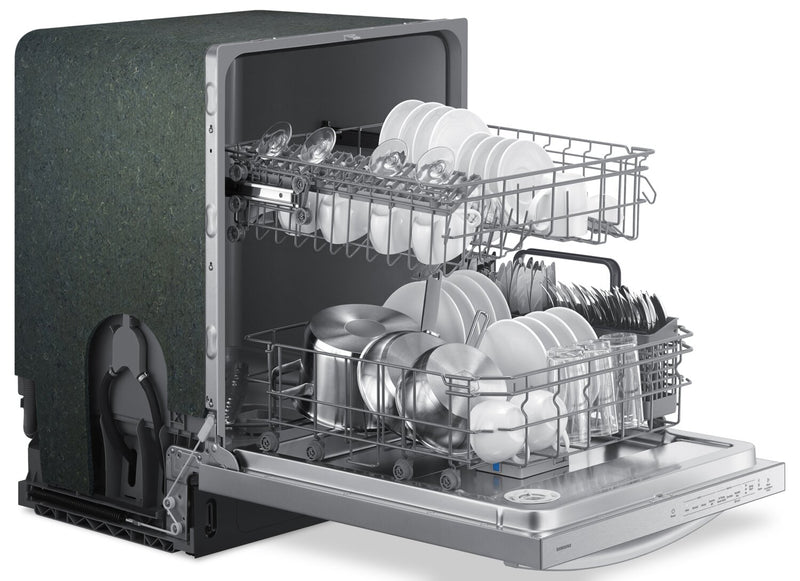 Samsung 24\" 53 dBA Built-In Top-Control Dishwasher with Hybrid Tub - DW80CG4021SRAA