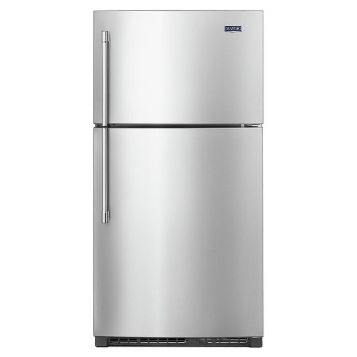 Maytag 33\" 21 Cu. Ft. Top-Mount Refrigerator - Fingerprint Resistant Stainless Steel - MRT711SMFZ