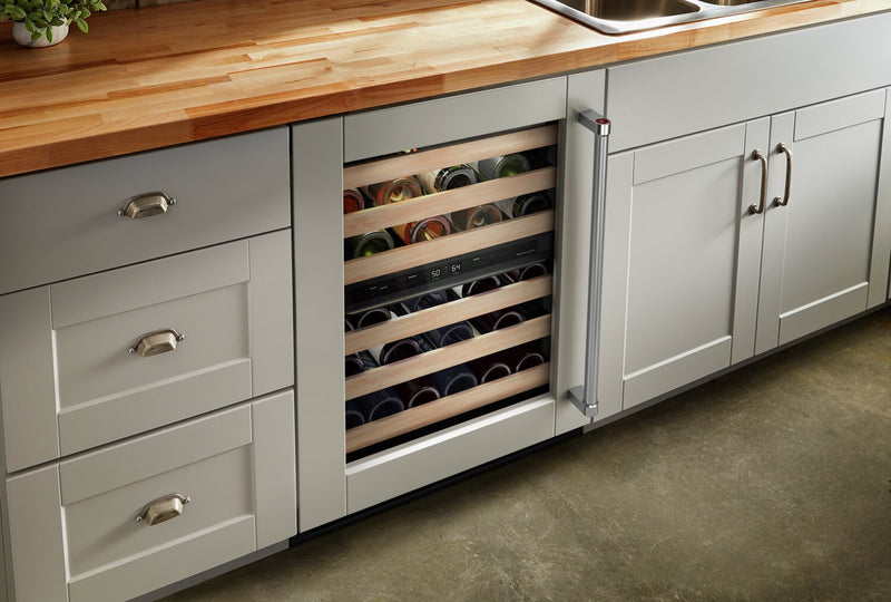KitchenAid 24\" 5 Cu. Ft. Undercounter Wine Refrigerator - Panel Ready - KUWL214KPA
