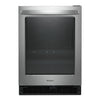 Whirlpool 24\" 5.2 Cu. Ft. Undercounter Beverage Refrigerator - Fingerprint Resistant Stainless Steel - WUB50X24HZ