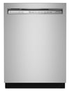 KitchenAid 24\" 39 dBA Built-In Front-Control Dishwasher with Third Rack - Stainless Steel PrintShield™ - KDFE204KPS