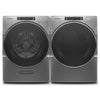 Whirlpool 5.8 Front-Load Washer and 7.4 Cu. Ft. Gas Dryer with Steam – Chrome Shadow