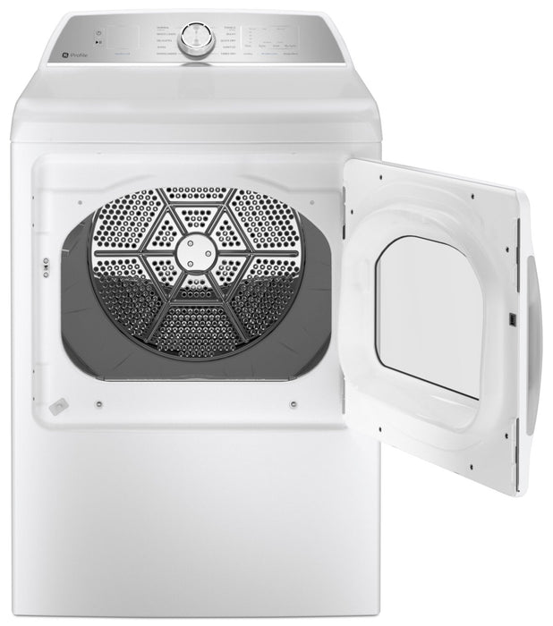 Profile 5.8 Cu. Ft. Top-Load Washer and 7.4 Cu. Ft. Electric Dryer - White