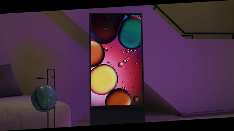 Samsung 43\" The Sero QLED 4K Quantum HDR HGiG Auto Rotating Screen Smart TV (QN43LS05BAFXZC)