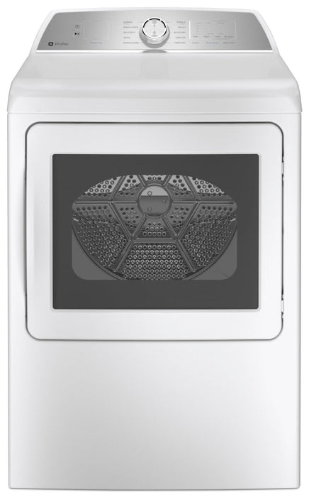 Profile 5.8 Cu. Ft. Top-Load Washer and 7.4 Cu. Ft. Electric Dryer - White