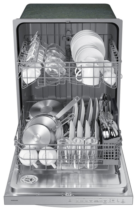 Samsung 24\" 53 dBA Built-In Top-Control Dishwasher with Hybrid Tub - DW80CG4021SRAA