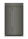 KitchenAid 48\" 30 Cu. Ft. Side-by-Side Refrigerator - Panel Ready - KBSN708MPA