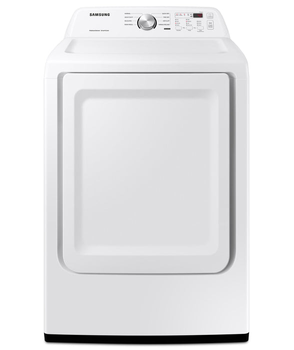 Samsung 5 Cu. Ft. Top-Load Washer and 7.2 Cu. Ft. Electric Dryer - White