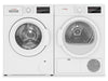 Bosch 300 Series 2.2 Cu. Ft. Front-Load Washer and 4 Cu. Ft. Condensation Dryer