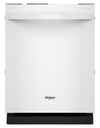 Whirlpool 24\" 44 dBA Built-In Top-Control Dishwasher - White - WDT550SAPW