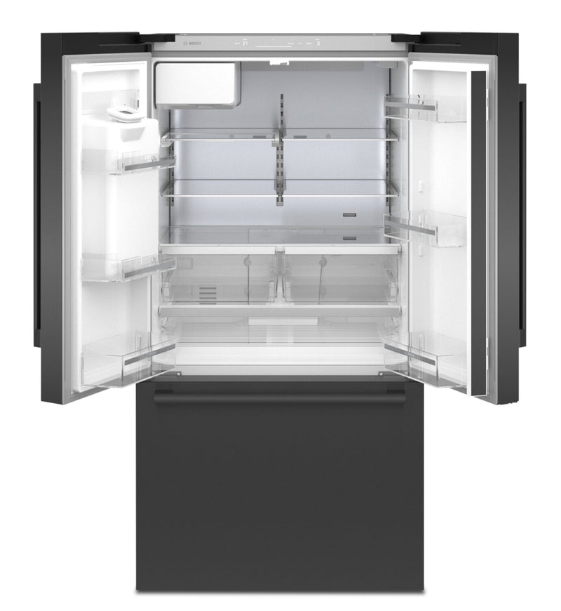 Bosch 26 Cu. Ft. 500 Series FrenchDoor Refrigerator B36FD50SNB The